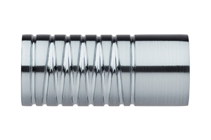 Neo 28mm Wired Barrel Finial Only, Stainless Steel