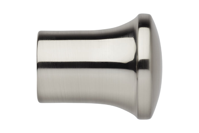 Neo 35mm Trumpet Finial Only, Stainless Steel