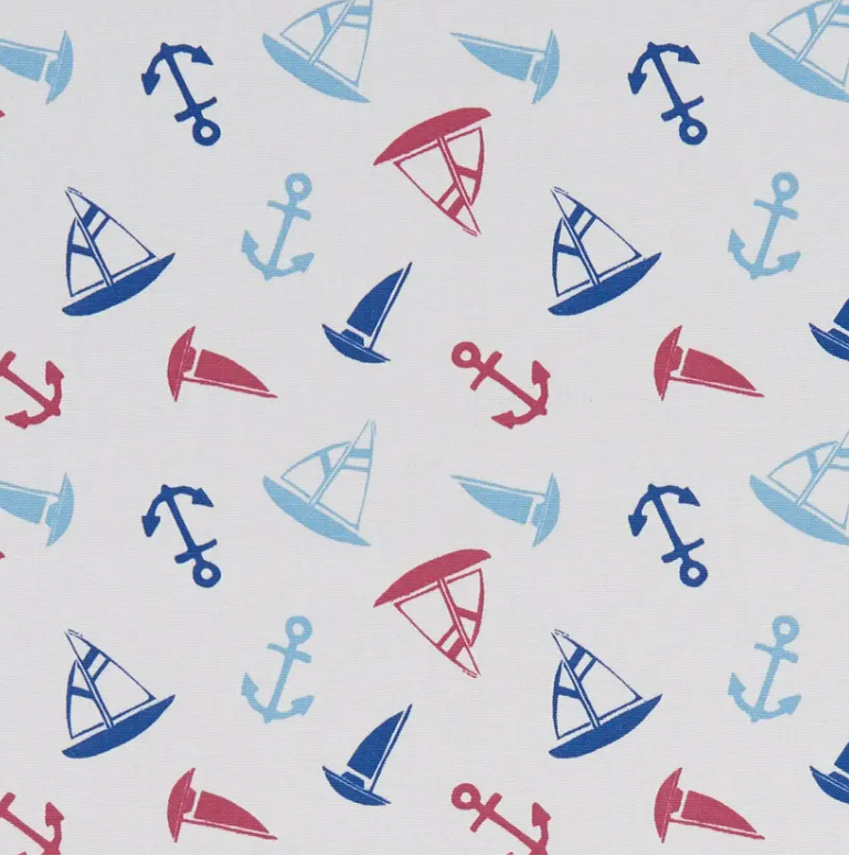 Studio G Land & Sea Ahoy Marine Fabric