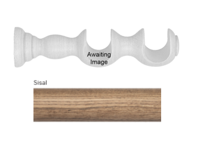 Byron Delano 35mm 45mm Pole Double Bracket Sisal