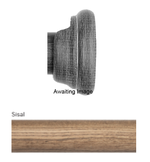 Byron Delano 35mm 45mm Pole Recess Bracket Sisal