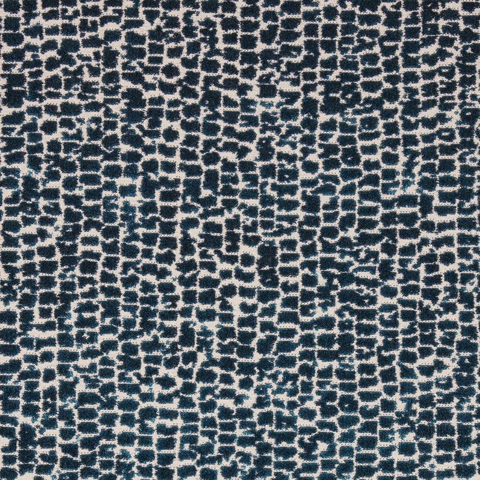 Iliv Infinity Velvets Mandal Teal Fabric