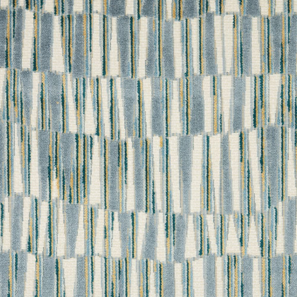 Iliv Infinity Velvets Kaleido Teal Fabric