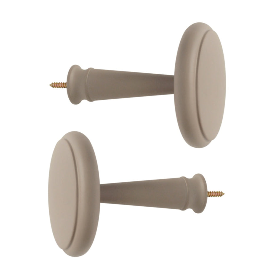 Laura Ashley Ribbed Ball Holdback in Truffle