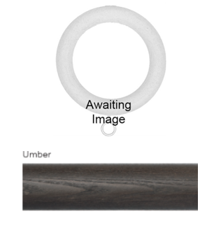 Byron Delano 35mm 45mm Curtain Rings Umber