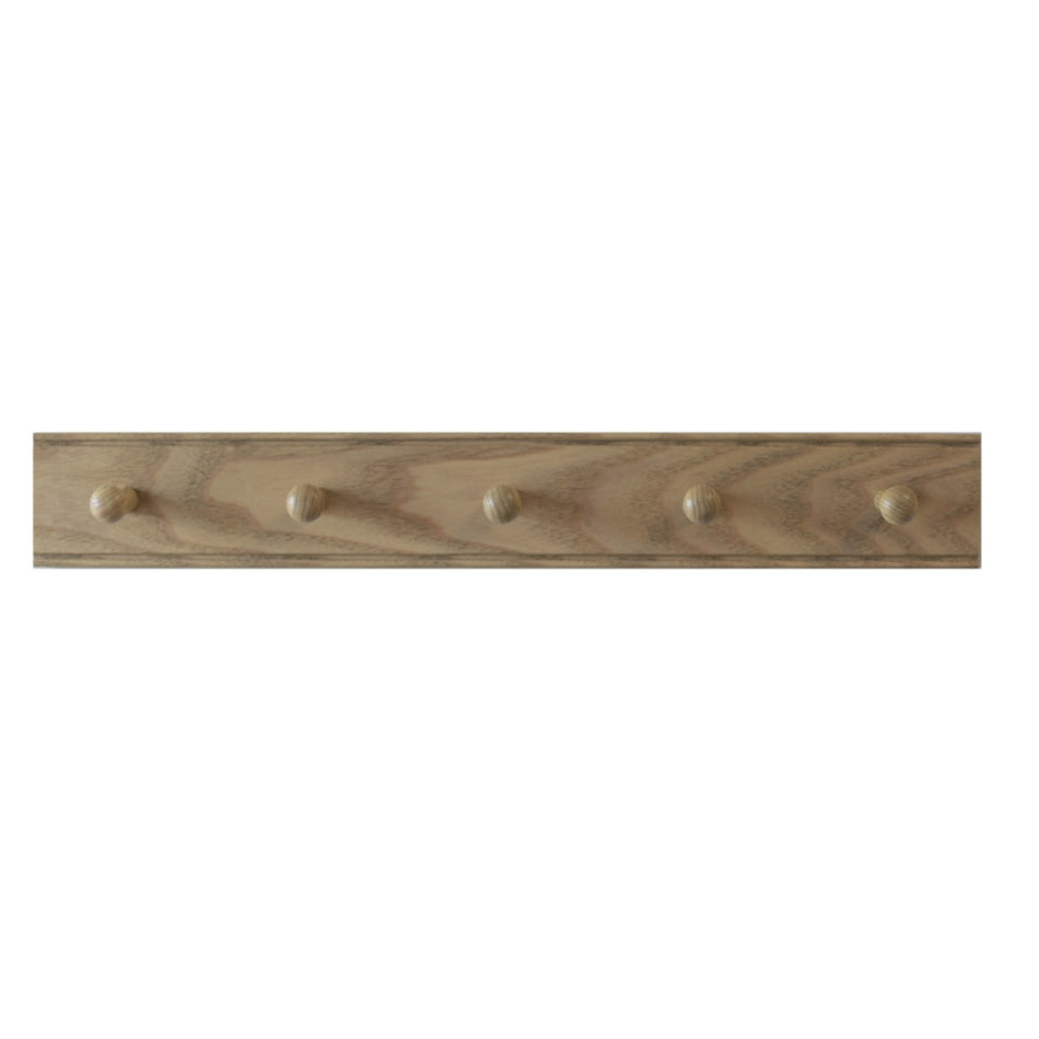 Laura Ashley Haywood Coat Hook in Washed Oak