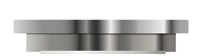 Renaissance Spectrum & Accents 50mm Finial Only, Polished Silver, Fynn Endcap
