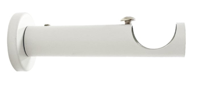 Jones 28mm Contemporary Barrel Bracket, Matt White