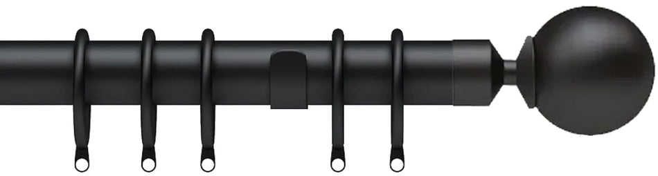 Speedy Poles Apart 28mm Pole Standard, Black, Ball