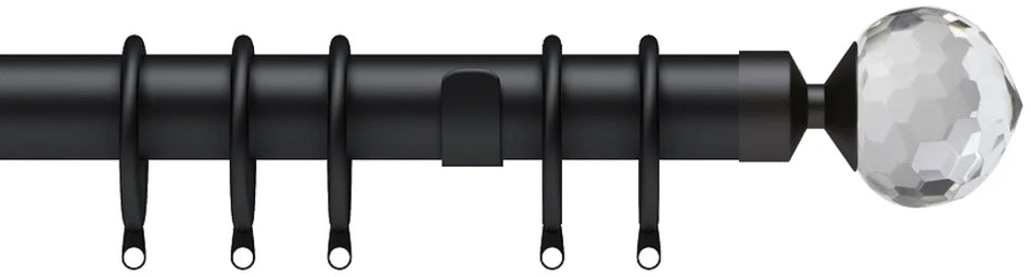 Speedy Poles Apart 28mm Pole Standard, Black, Bella