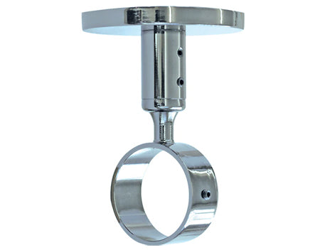 Jones Strand 35mm Pole Ceiling Bracket, Chrome