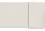 Cameron Fuller System 30 Straight Curtain Track Endcap Chalk