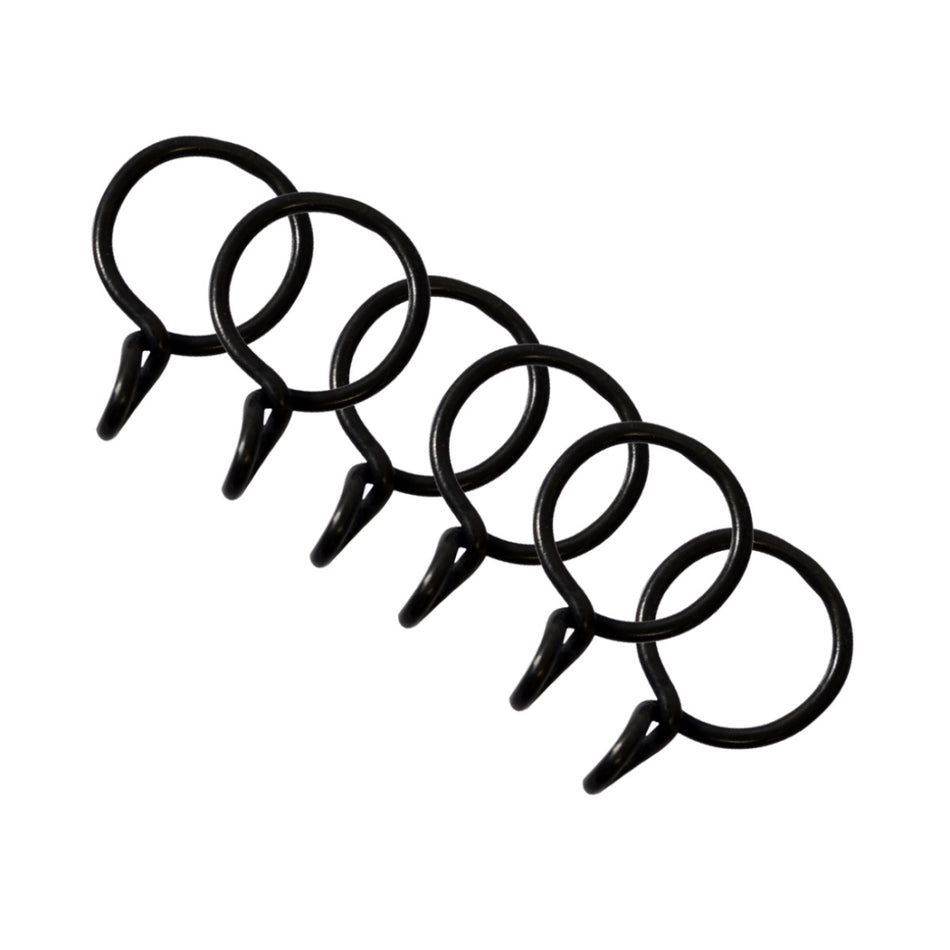 Jones Foundry 19mm Rings Textured Black