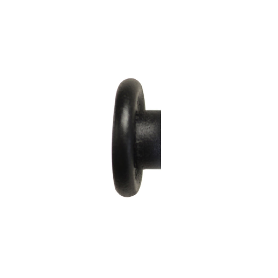 Jones Foundry 19mm Stud Finial Textured Black