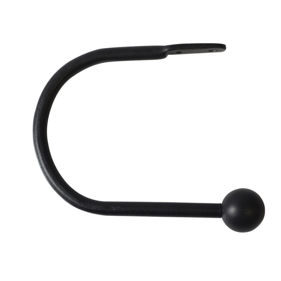 Jones Foundry 19mm Ball Holdback Textured Black