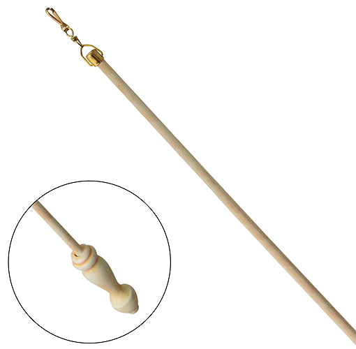 Jones Curtain Draw Rod, Ivory