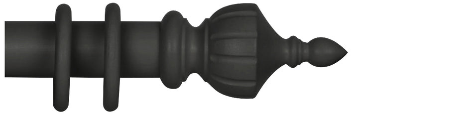 Cameron Fuller 50mm Pole Matt Black Crown