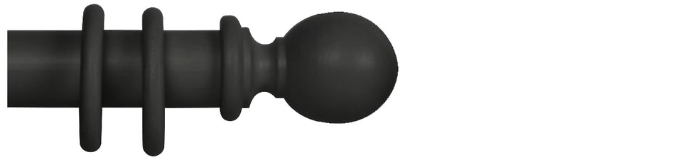 Cameron Fuller 63mm Pole Matt Black Ball