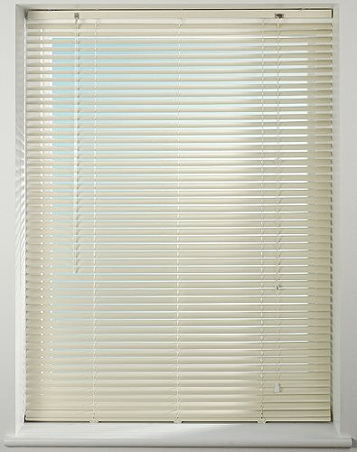 Universal Aluminium 25mm Venetian Blind, Cream