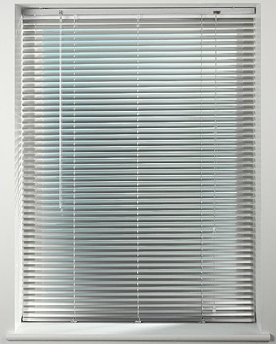Universal Aluminium 25mm Venetian Blind, Silver