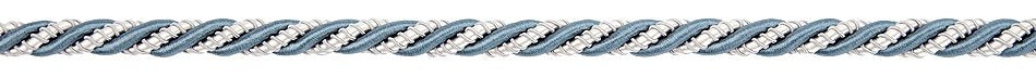 Hallis Antoinette 10mm Cord Trimming Slate Blue