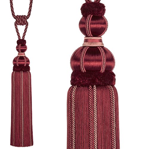 Hallis Antoinette Rope Tieback Rouge