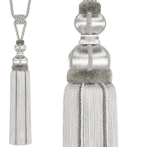 Hallis Antoinette Rope Tieback Silver