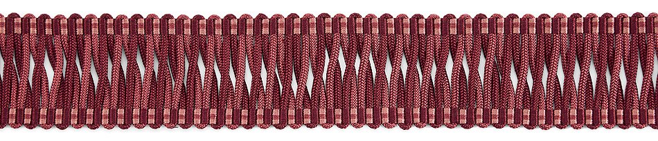 Hallis Antoinette Trellis Cord Braid Trimming Rouge