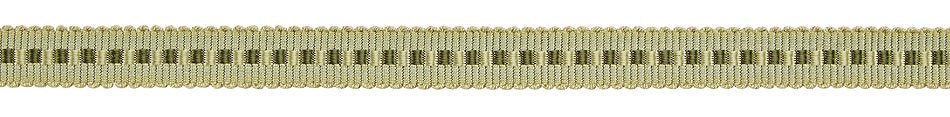 Hallis Antoinette Woven Narrow Braid Trimming Olive