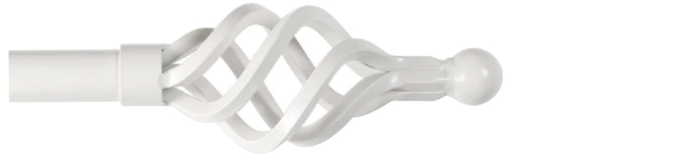 Cameron Fuller 32mm Metal Curtain Pole Oyster Cage