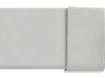 Cameron Fuller System 30 Straight Curtain Track Endcap Ash