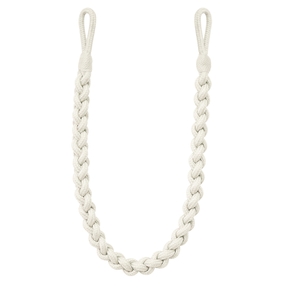 Jones Helston Rope Tieback Embrace, White