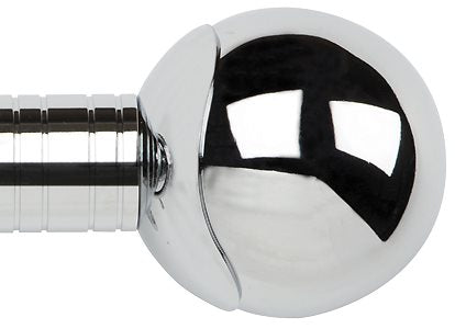 Galleria Metals 50mm Finial Chrome Orb