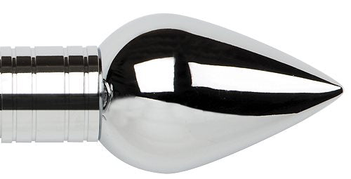Galleria Metals 50mm Finial Chrome Teardrop