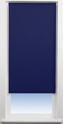 Universal Blackout Roller Blind, Midnight Blue