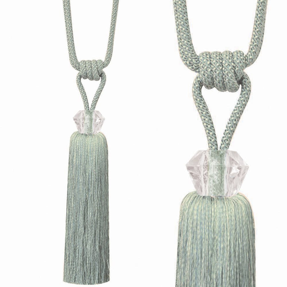 Jones Principal Dana Acrylic Tieback, Duck Egg