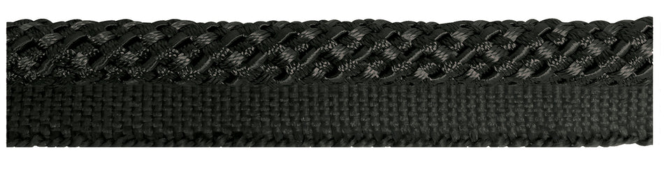 Jones Principal Flanged Cord Trim, Black