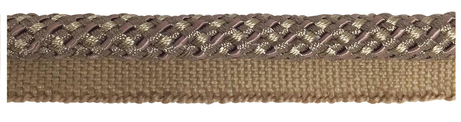 Jones Principal Flanged Cord Trim, Mink