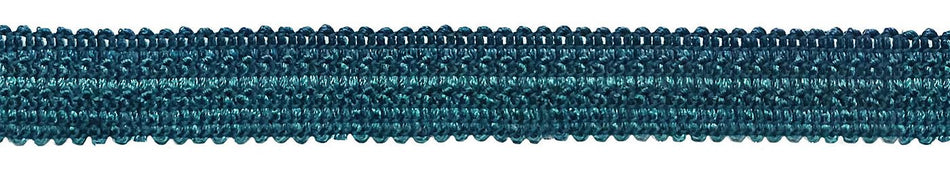 Jones Principal Flat Braid Trim, Teal