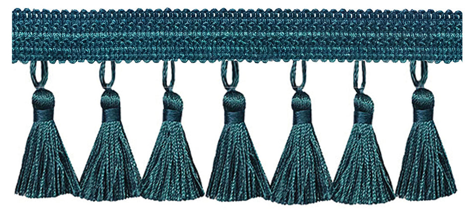 Jones Principal Tassel Fringe, Teal