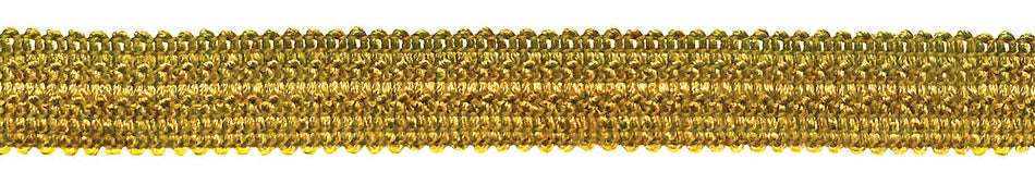 Jones Principal Flat Braid Trim, Gold