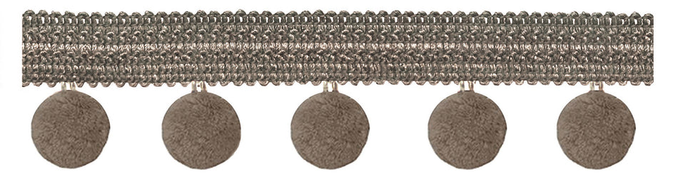 Jones Principal Pom Pom Fringe, Mink