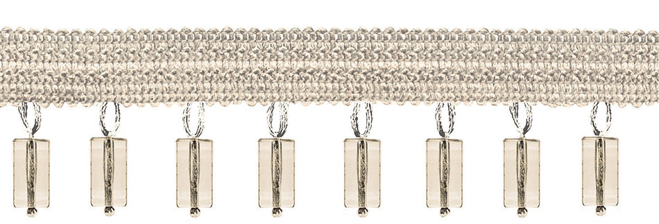 Jones Principal Beaded Fringe, Ivory
