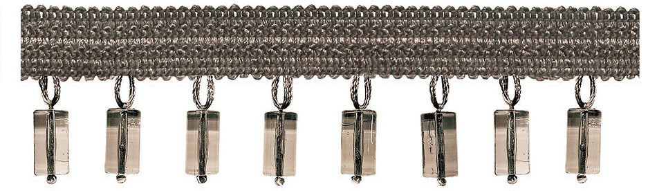 Jones Principle Beaded Fringe, Mink