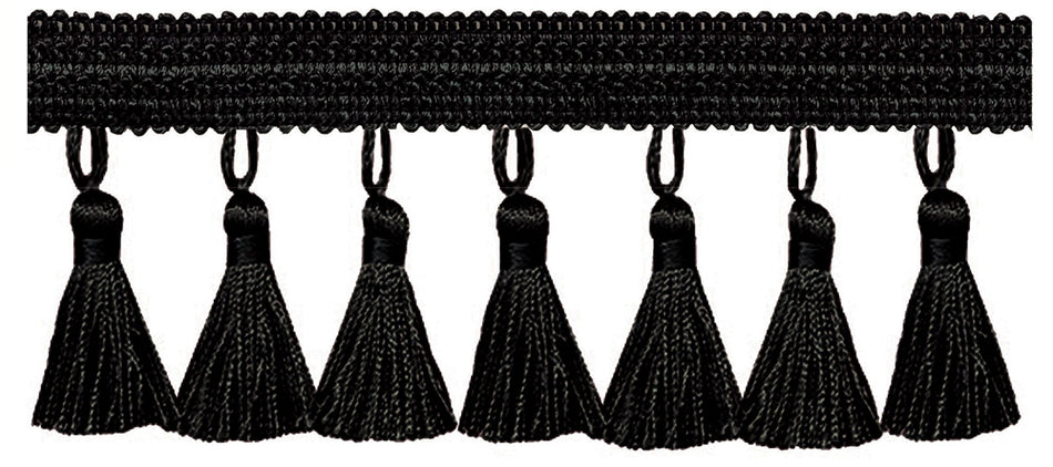 Jones Principal Tassel Fringe, Black