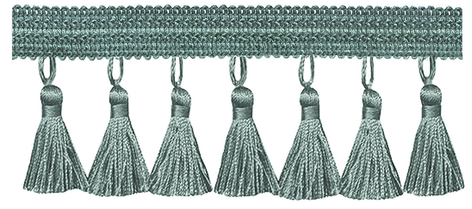 Jones Principal Tassel Fringe, Duck Egg
