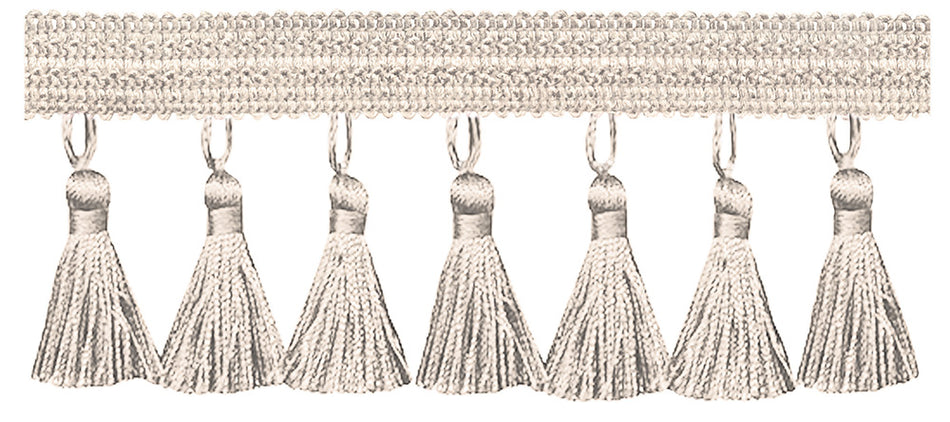 Jones Principal Tassel Fringe, Ivory