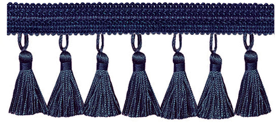 Jones Principal Tassel Fringe, Navy