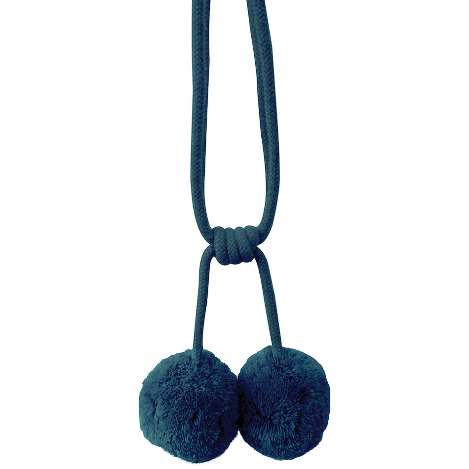 Jones Hygge Pom Pom Tieback, Teal