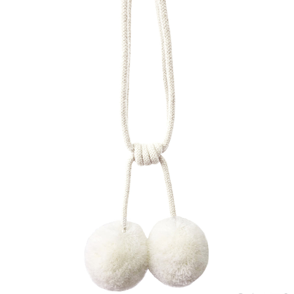 Jones Hygge Pom Pom Tieback, Cream
